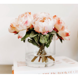 Peony Arrangement in Vase