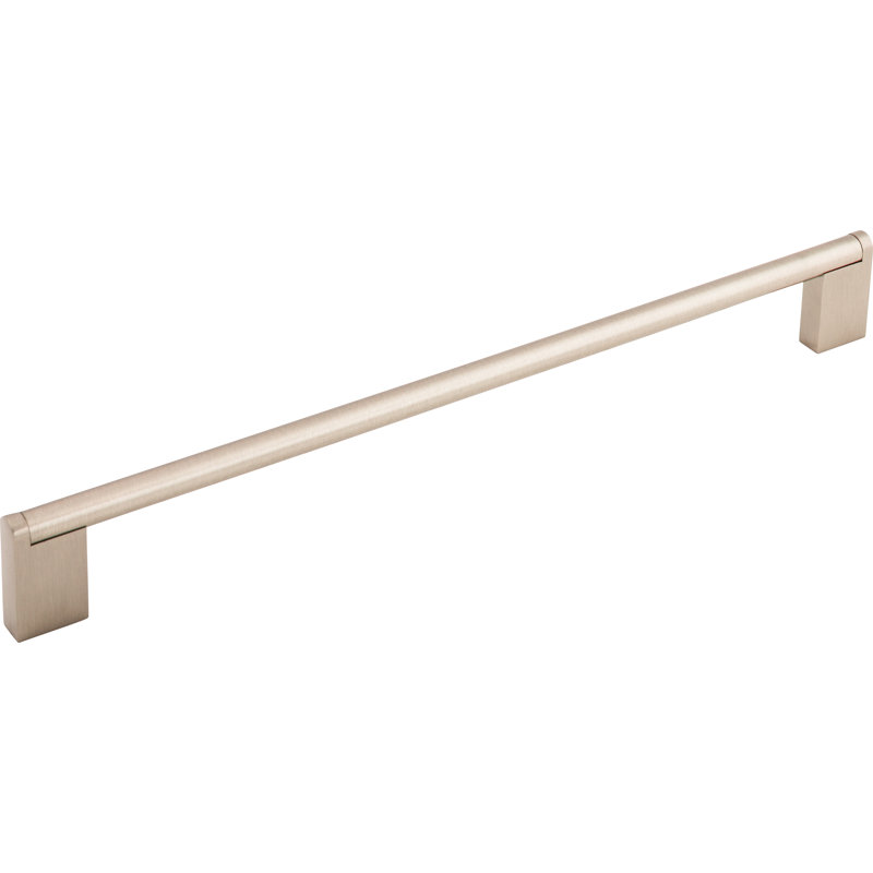 Princetonian Bar Pull, Brushed Satin Nickel, 18 7/8" Center to Center