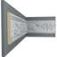 Rail pour chaise Versailles H 4 3/8 po x P 3/4 po x L 94 1/2 po