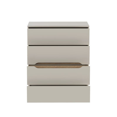 Edwal 96 cm W Chest of 4 Drawers
