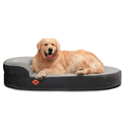 Geordan Orthopedic Polyester Pet Bed
