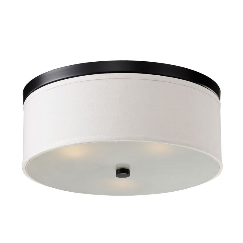 Humairaa Flush Mount, Black