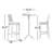 Farrah Square 2 - Person 24'' Bar Seating Set with Square Stools-62678881