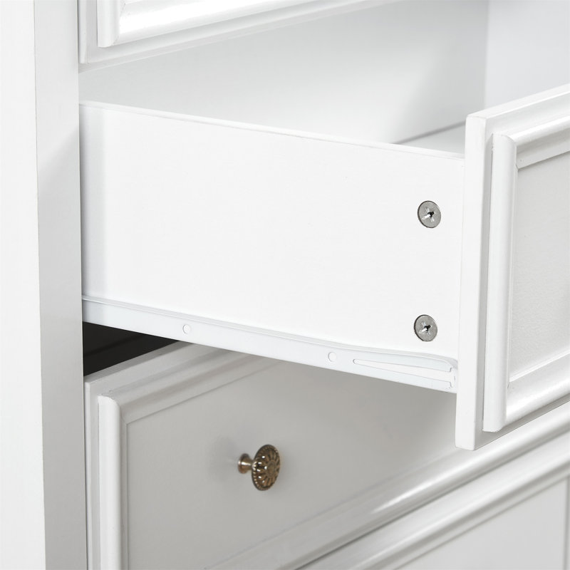 Commode 6 tiroirs Modern, Blanc