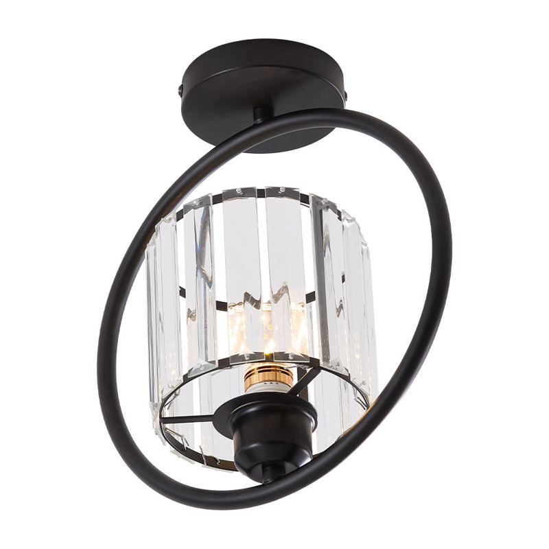 Crystal Semi Flush Mount