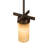 Rogie 1 - Light Cimarron Bronze Single Pendant