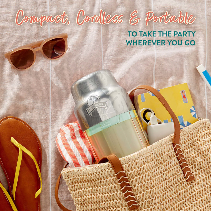 Margaritaville Maui On-the-Go Frozen Drink Machine and Portable Blender