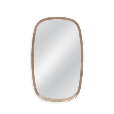Minah Wood Rectangle Mirror