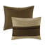 Édredon 7 pièces pour lit double - Faux suède, coussins décoratifs en suède