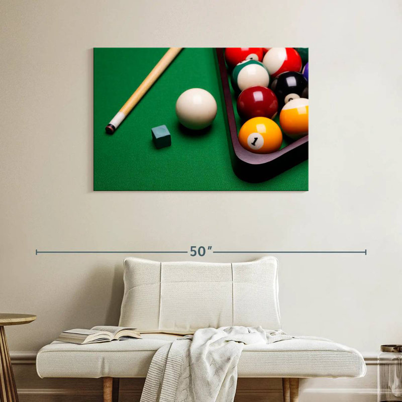 Équipement de billard Senne, H 26 po x l 39 po