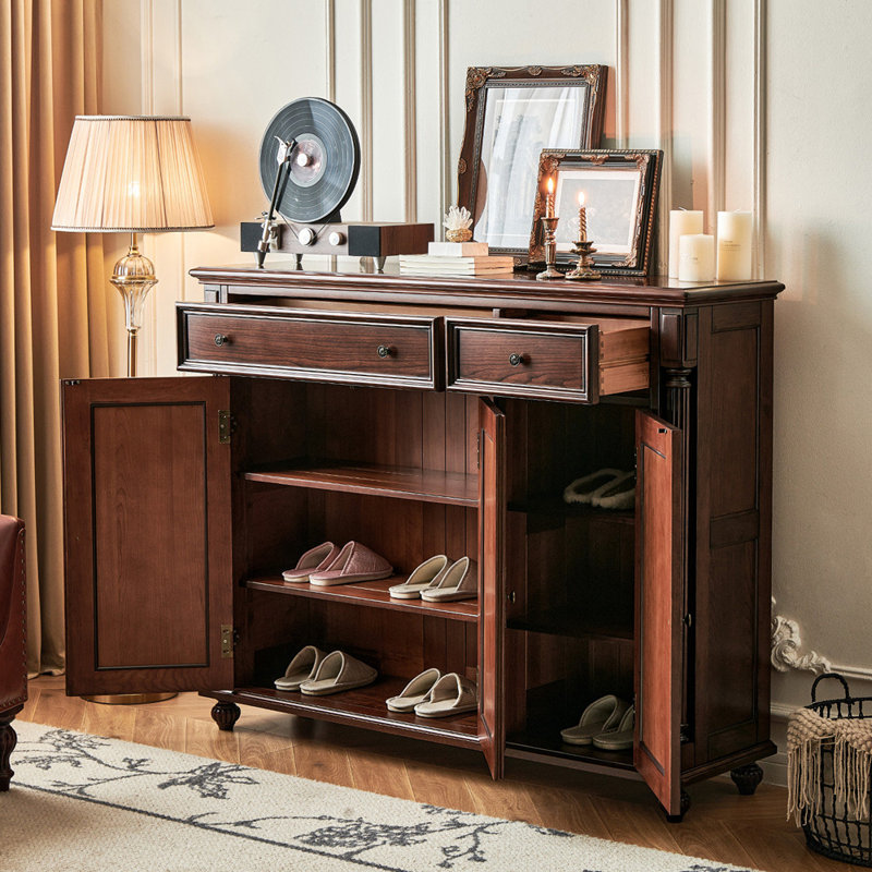 Armoire à chaussures de style américain