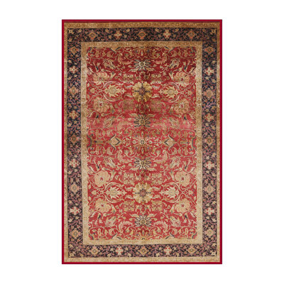 Tapis oriental brun / rouge Rawald