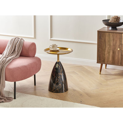 Pedestal End Table