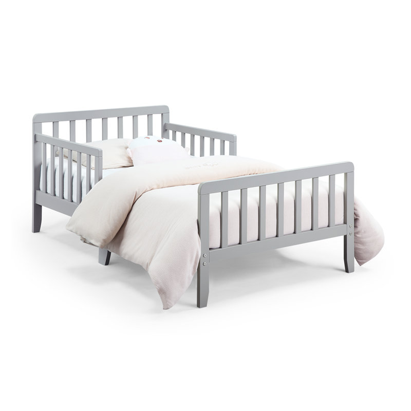 Lit pour tout-petits Jax, Gris clair