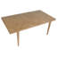 Maxwell Solid Oak Dining Table-1973735584