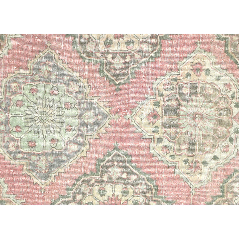 Gallery Size One-of-a-Kind 4'10" X 12'10" 1960s Runner Wool Area Rug in