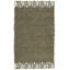 Fitzwater Handwoven Natural Jute Striped Area Rug-492443133