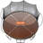 Springless Trampoline Kids 10FT Round Trampoline with Safety Enclosure Net for Kids & Adults Outdoor Fun