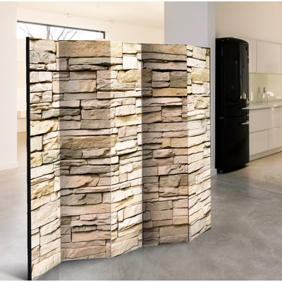 Decorative Stone II Room Divider