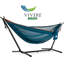 Hamac double en maille avec support et sac de transport Vivere Goffe (capacité de 400 lb)-1560231996