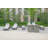 10 - Person Wicker Patio Dining Set with Rectangular Table , Cushions Included