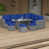 Structure grise / coussin bleu marine est en rupture de stock