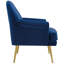 Ensemble de 2 fauteuils en velours Revive Performance-300750735