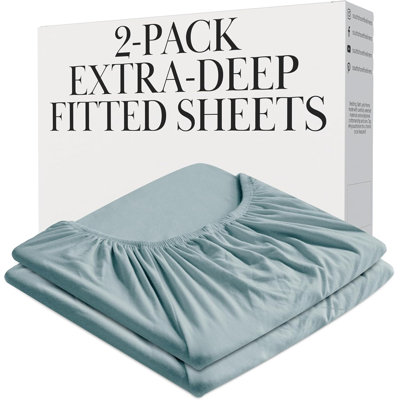 Ensemble de draps-housses South Blue Fine Linens