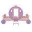 Lit simple de style princesse avec couronne-1716793174