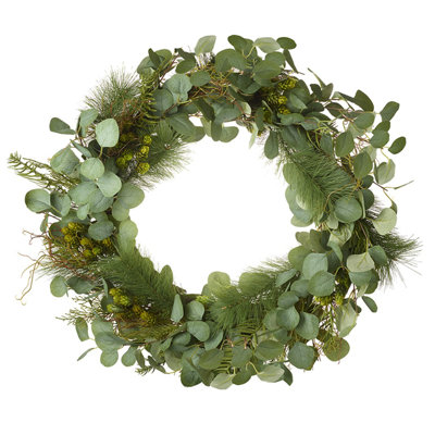 Faux Mixed Assortment 80cm Wreath