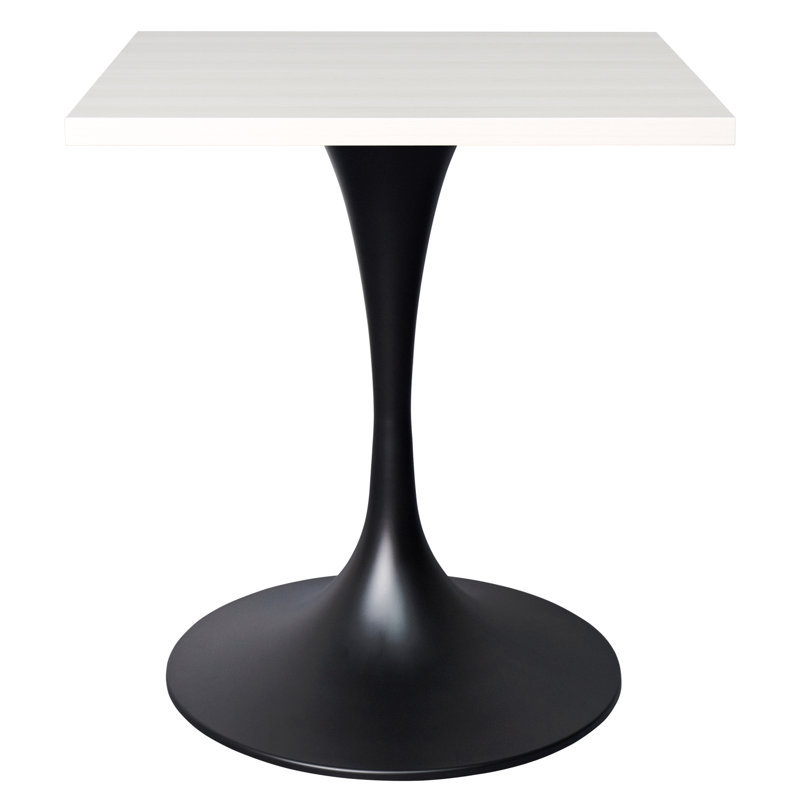 Table de salle à manger Verve, Clair naturel, Noir