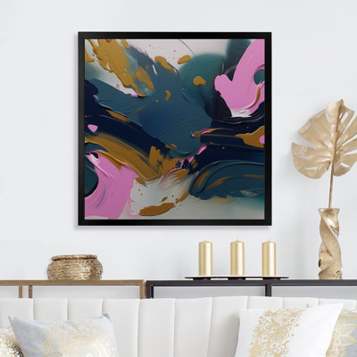 " Brushstroke Abstract Painting II "