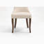 Chaise d'appoint rembourrée en velours Ellias-1542981105