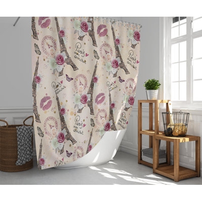 Gillet Abstract Shower Curtain