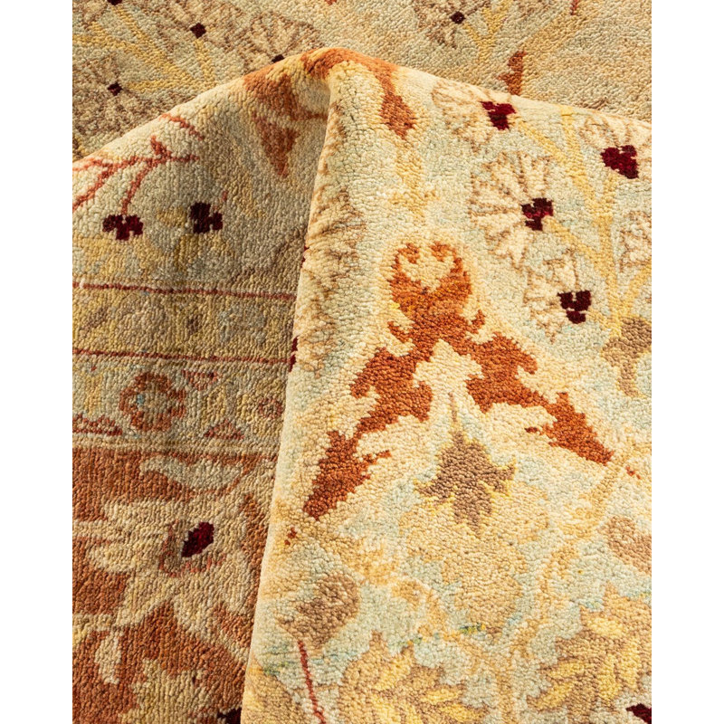 Ottoman One-of-a-Kind 8' 1" X 10' 4" Hand Knotted Area Rug