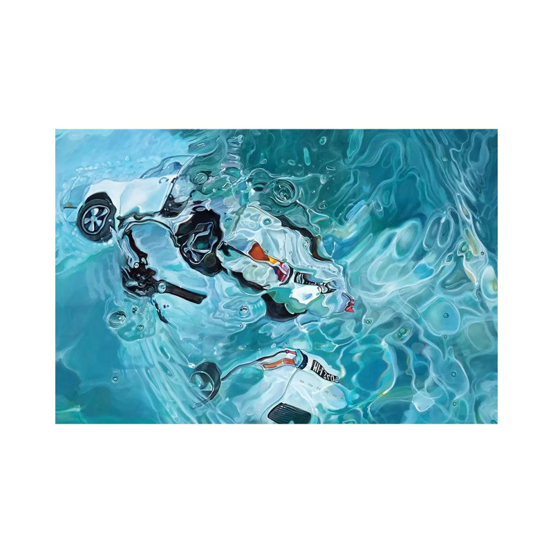 Reflexion by Marcello Petisci - Print on Canvas, Wrapped Canvas, 30.48 cm H x 45.72 cm W