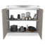 TUHOME Napoles Utility Sink Cabinet With Integrated Sink-68884964