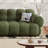 French Vintage Chenille Sofa-109975430