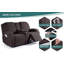 Housse pour causeuse inclinable Harriet avec console Harriet-91268616