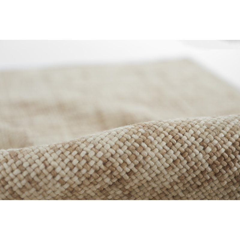 Aldred Wool Area Rug in Natural, Runner 2'3" x 8'