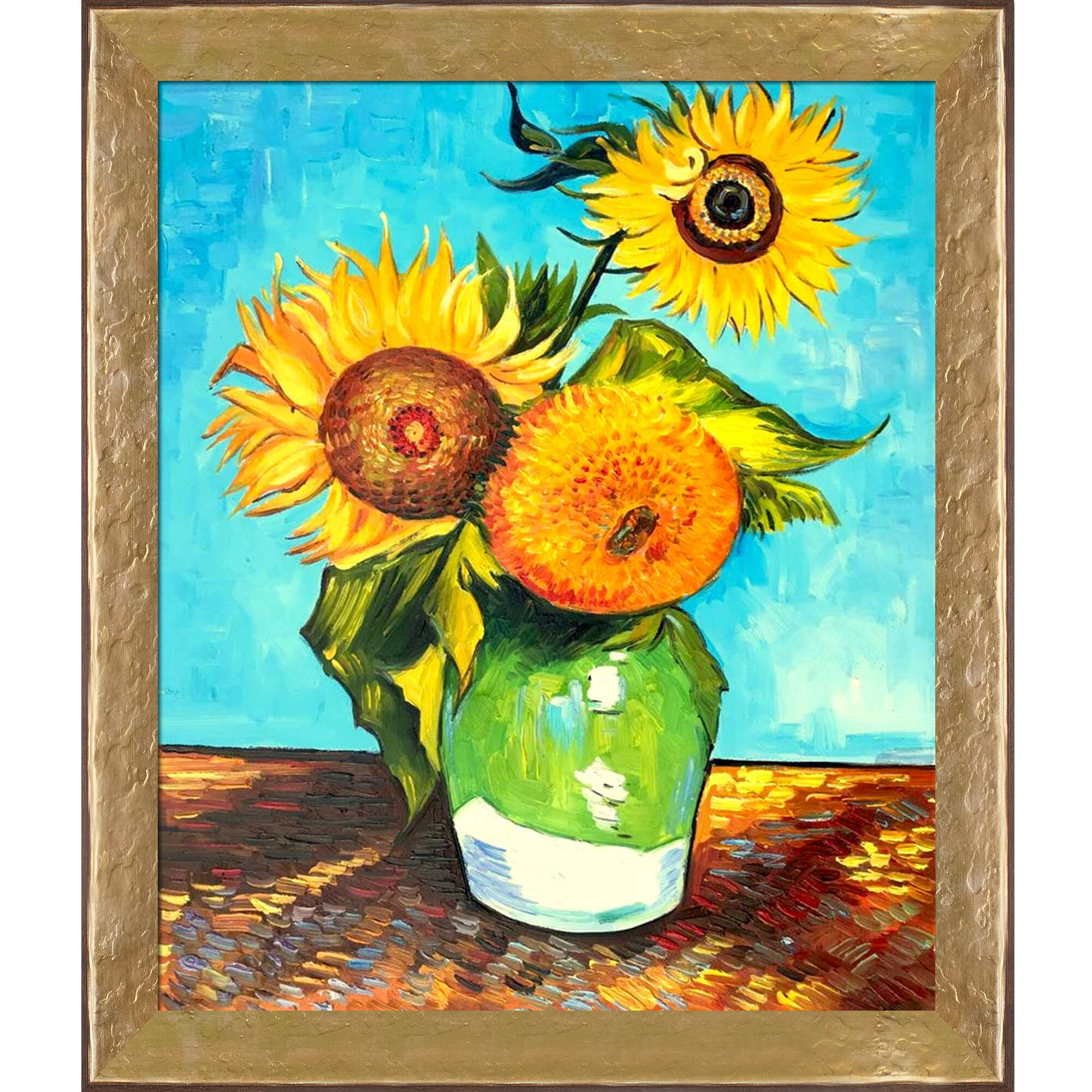 Sunflowers Vincent Van Gogh Flowers Paint By Numbers 