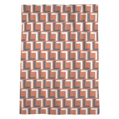 Houston Football Sheer Curtain Single Panel