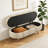 Upholstered Storage Bench-1301840520