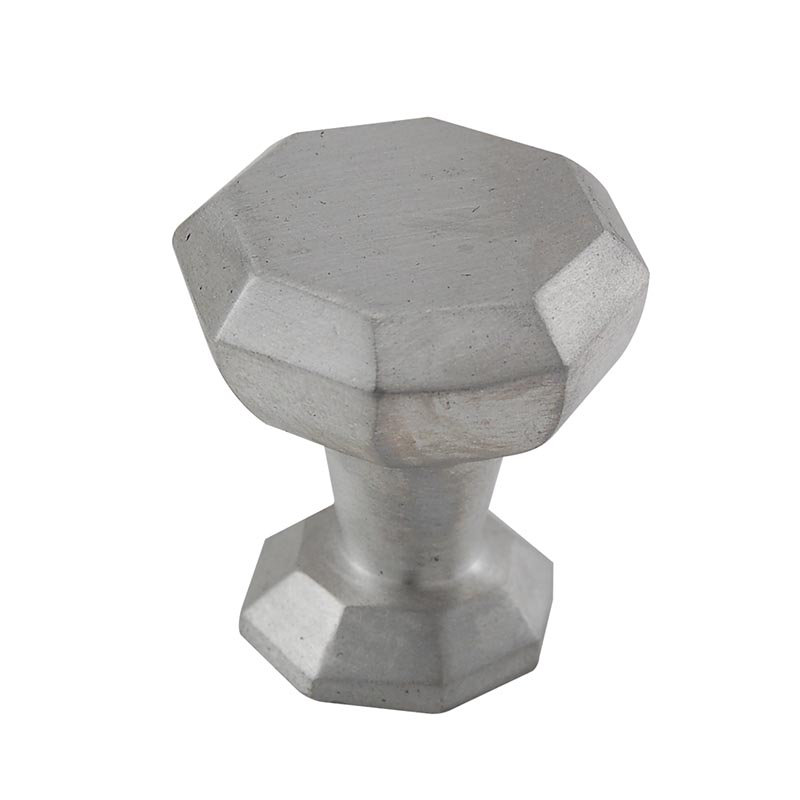Archimedes Geometric Knob, Satin Nickel, 0.875" L x 0.875" W