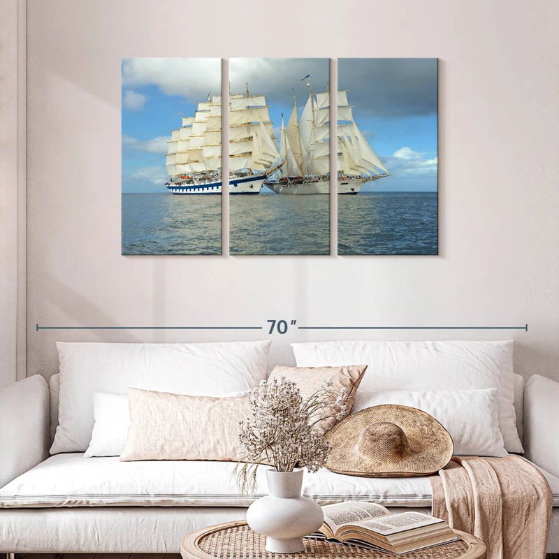 Mehar Sister expédiée en mer, H 28 po x l 45 po