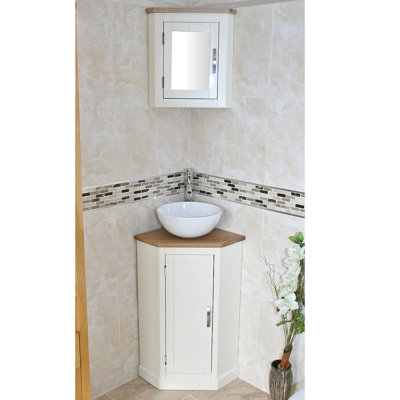 Crandell 390 mm Single Vanity with Vessel Ceramic Basin