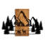 Handmade Wall Decor on Solid Wood