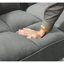 Canapé-lit inclinable convertible rembourré-1863226337