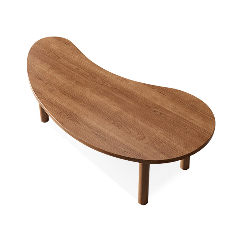 Bureaux en bois massif noyer,  H 31,5 po x l 78,74 po x P 1,97 po