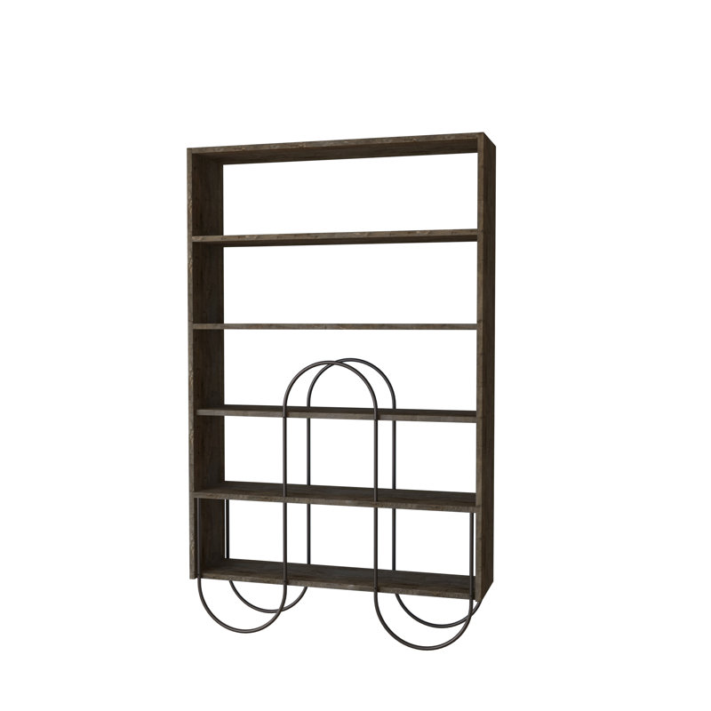 Bibliothèque standard H 62,64 "x l 38,11" Norfolk, Café noir